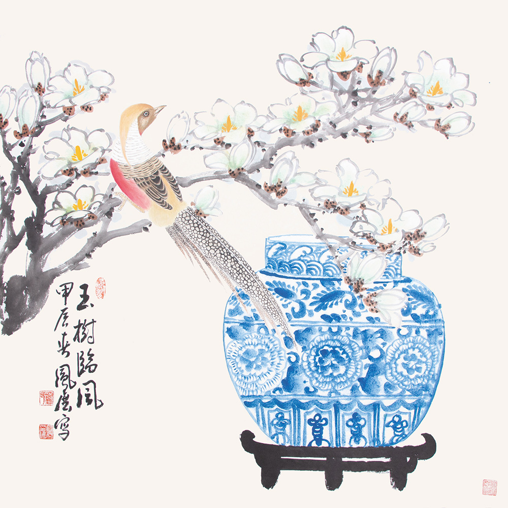 中美协会员窦凤展:“大金书”画集,绘就艺术传奇